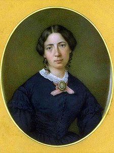 Mrs. Henry B. Bounetheau (julia Clarkson Du Pre), (painting) — Henry Breintnall Bounetheau