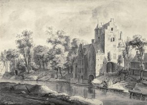 Das Pellecussentor In Utrecht — Anthonie Waterloo