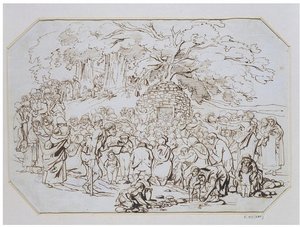 The Holy Well — Daniel Maclise