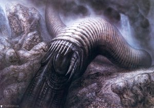 Hr Giger Duneworm Xii — H.r. Giger
