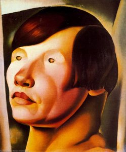 Tête de femme slave