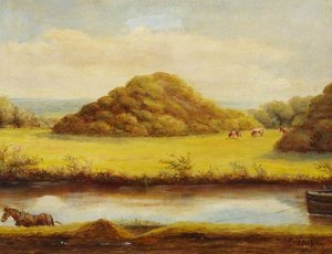 Mounds In School Meadow, North Hyde — Ernest A. L. Ham