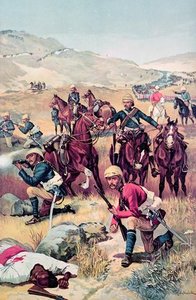 The Last Shot In The Soudan — Richard Caton Woodville