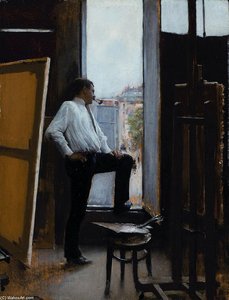 In The Studio — Jean Georges Béraud