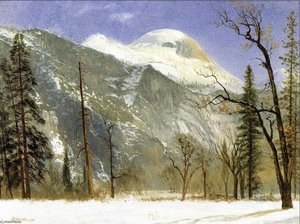 Winter In Yosemite Valley — Albert Bierstadt