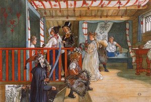 The Morning Party — Carl Larsson
