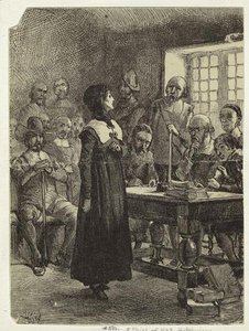 Trial Of Mrs. Hutchinson — Edwin Austin Abbey