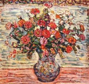 Flowers In A Vase — Maurice Brazil Prendergast