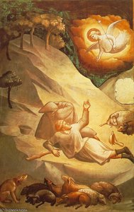 T. The Angelic Announcement To The Sheperds, - — Taddeo Gaddi