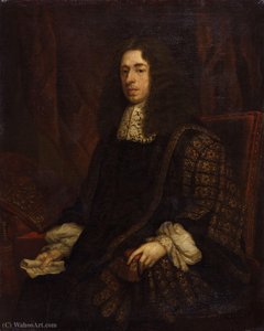 Portrait Of Heneage Finch, 1st Earl Of Nottingham — Bt Sir Godfrey Kneller