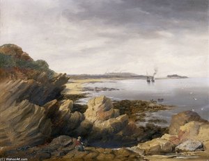 St. Mary's Island From Whitley Rocks — Džon Vilson Karmakmajkl
