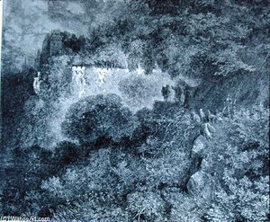 The Castle Overgrown With Vegetation — Paul Gustave Doré