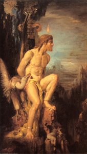 Prometheus — Gustave Moreau, Symbolist Painting