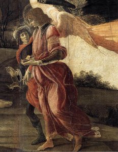 Holy Trinity (detail) — Сандро Ботичели, Early Renaissance