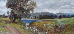 Landscape With A Lake — George Reid