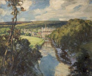River at Bingley, Yorkshire