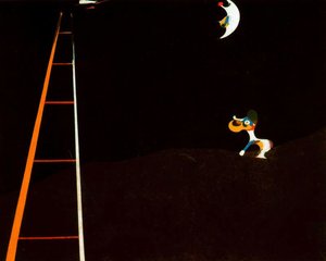 Der Hund Bellt Den Mond — Joan Miró