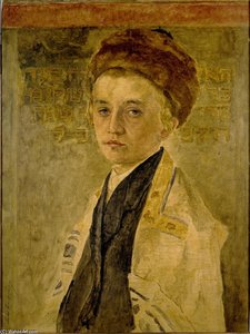 Portrait Of A Jewish Boy — Isidor Kaufmann
