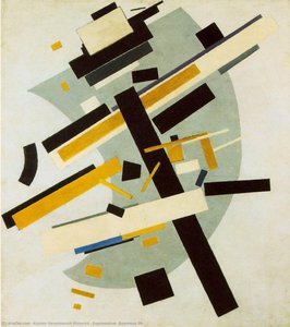 Suprematism (supremus 58) — Kasimir Sewerinowitsch Malewitsch, Suprematism
