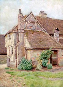 Exterior Of House At Dorking — Ernest C Christie
