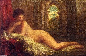 Petite Orientale Couchee — Henri Fantin-latour