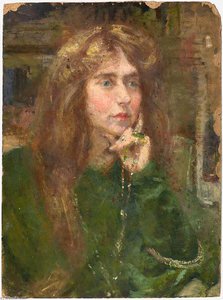 Natalie With Necklace — Alice Pike Barney