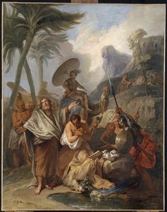 Saint Philippe Baptisant L'eunuque De La Reine Candace — Nicolas Bertin