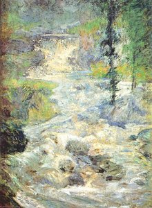 The Rainbow`s Source — John Henry Twachtman