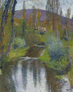 Le Vert Et Les Premieres Maisons De Labastide — Henri Jean Guillaume Martin