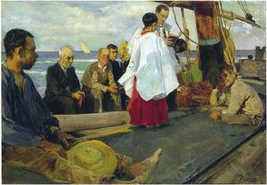 Blessing The Boat — Joaquín Sorolla Y Bastida