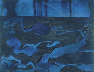 Composition Surréaliste Bleue — Max Ernst
