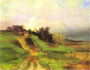 Rainbow — Alexei Kondratyevich Savrasov, Realism