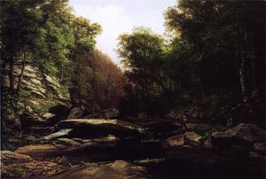 Fishing Near Shade Run Furnace — George Hetzel