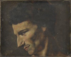 Tête D'homme — Alfred Stevens