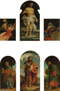 Polyptych Ponteranica — Lorenzo Lotto