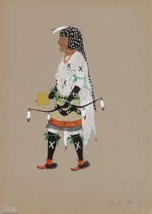 Hunting Priest, Buffalo Dance — Awa Tsireh