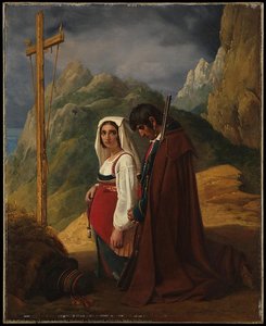 Der Räuber und seine Frau im Gebet