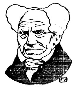 German Philosopher Arthur Schopenhauer — Félix Vallotton
