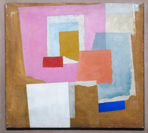 1924 (first Abstract Painting, Chelsea) — Ben Nicholson Om