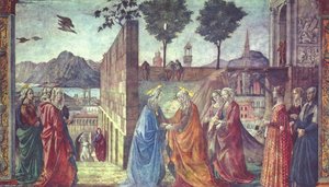 The Visitation — Domenico Ghirlandaio