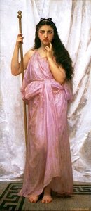 Priestess — William-adolphe Bouguereau