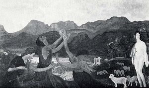 Sicily, Flowering Isle, (painting) — Arthur B. Davies