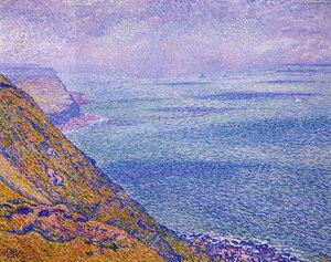 The Cap Gris Nez — Theo Van Rysselberghe, Pointillism