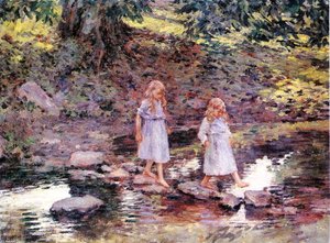 Stepping Stones — Theodore Robinson
