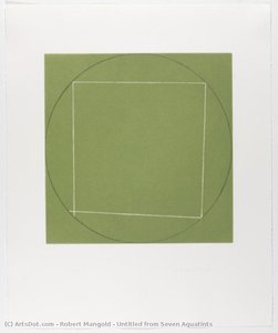 Untitled From Seven Aquatints — Robert Mangold