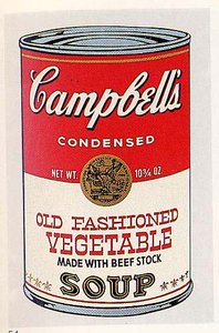 Old Fashioned Vegetable — Andy Warhol, Pop Art