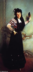 Mrs. Walter Bacon (virginia Purdy Barker) — John Singer Sargent, Contemporary Realism