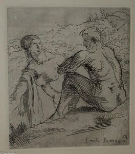 Man And Woman — Émile Bernard