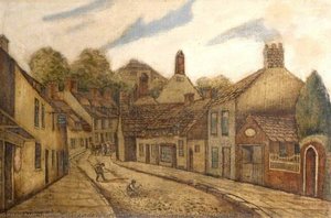 A View of Swanage High Street Looking West from the 'Red Lion' Inn, Dorset