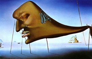 Dalí Sleep,1937 — Salvador Dalí, Surrealism